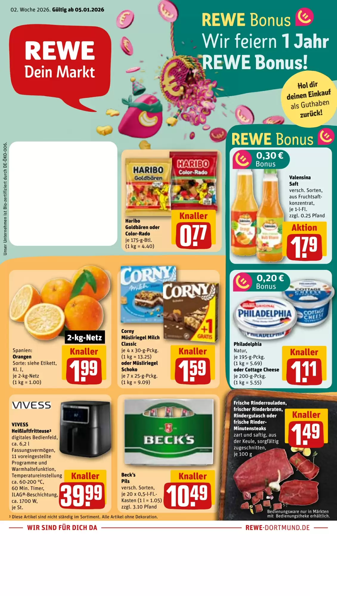REWE City Prospekt 05/01/2026 – 10/01/2026