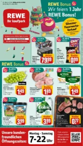 REWE Kaufpark Prospekt 29/12/2025 – 04/01/2026