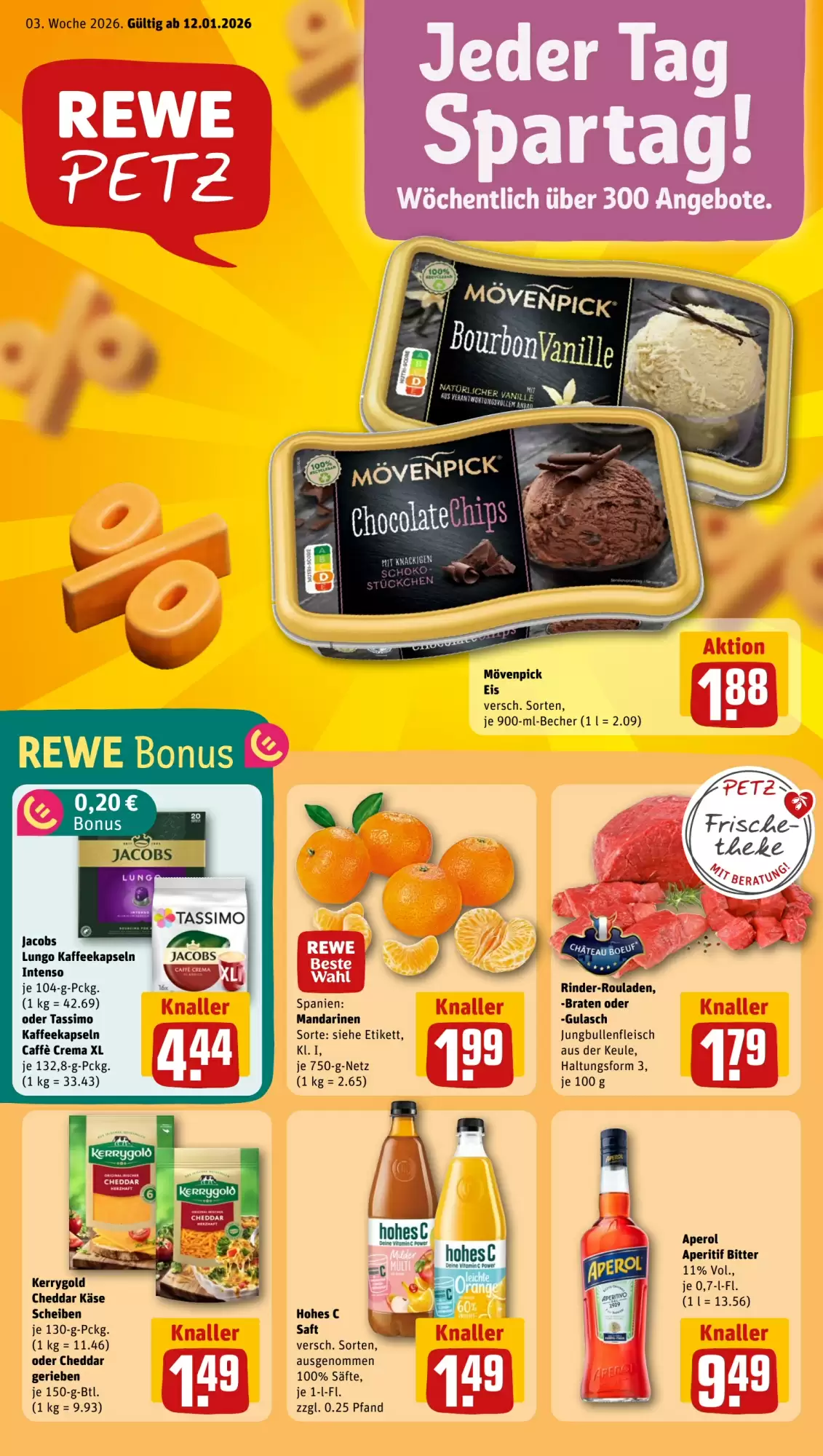 REWE PETZ Prospekt 12/01/2026 – 17/01/2026