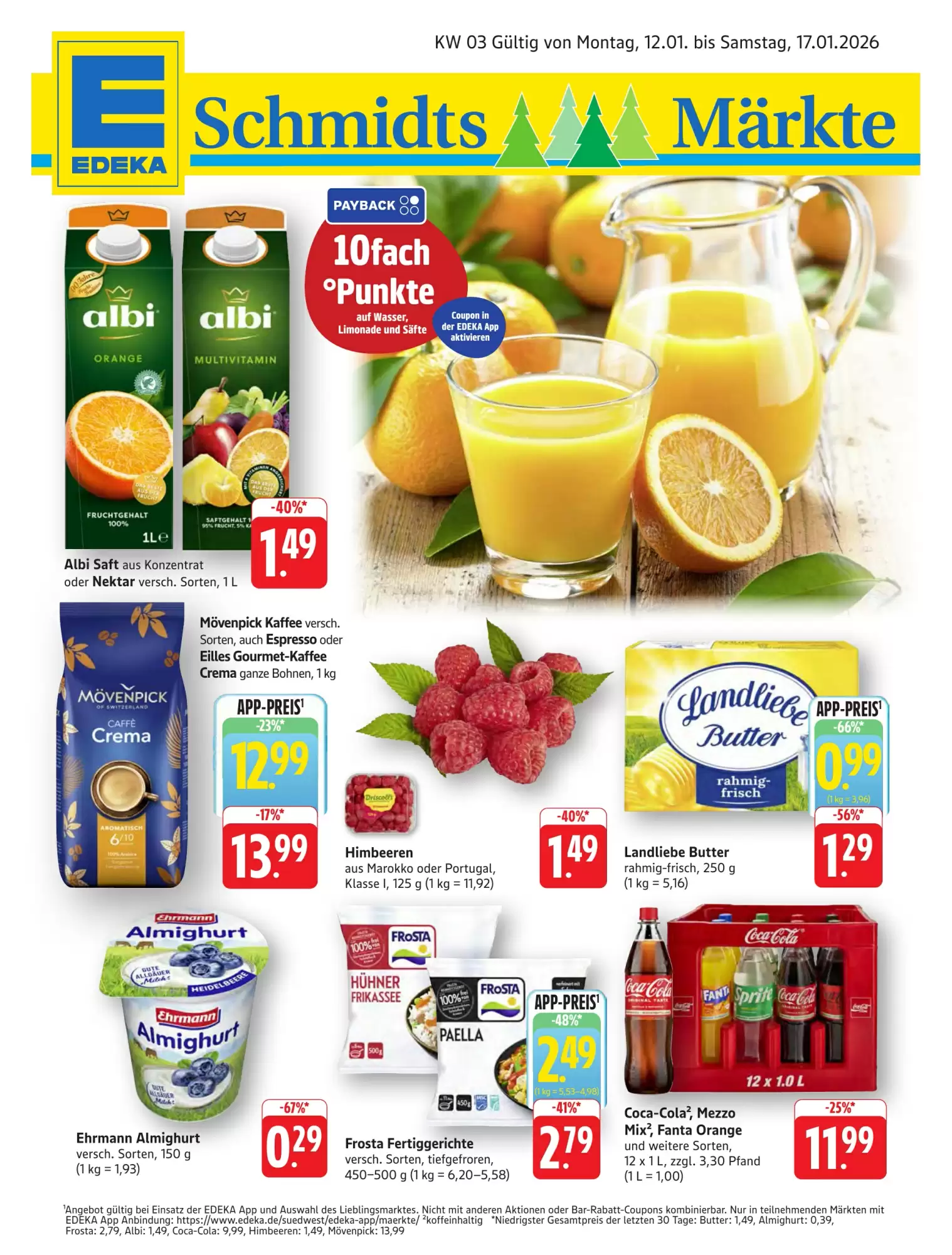 Schmidt's M&auml;rkte Prospekt 12/01/2026 – 17/01/2026