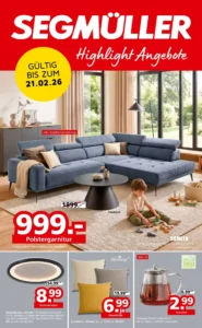Segm&uuml;ller Prospekt 31/01/2026 – 21/02/2026