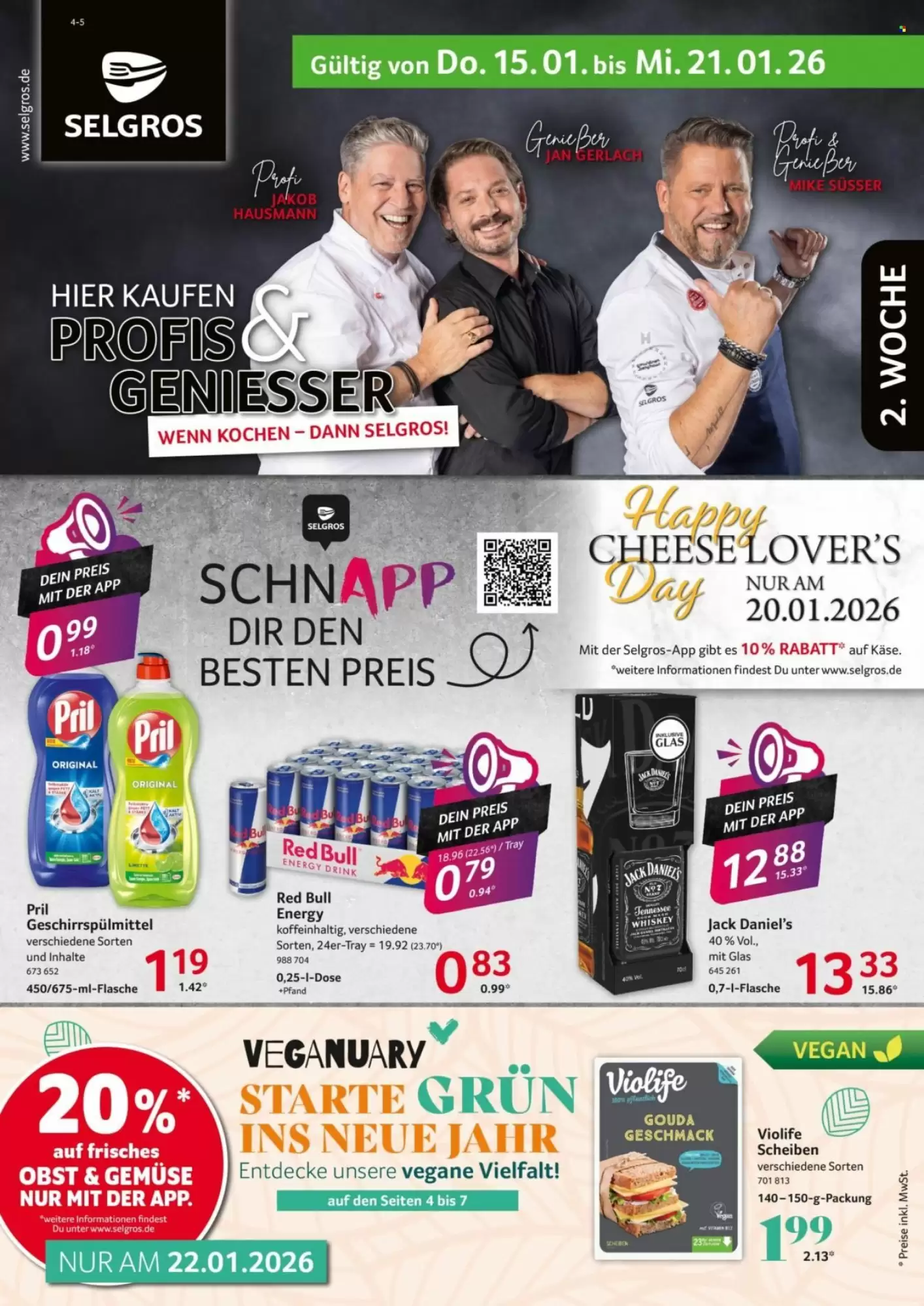 Selgros Prospekt 15/01/2026 – 21/01/2026