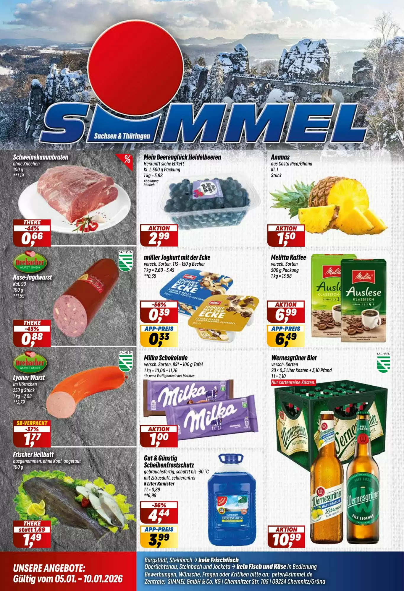 Simmel Prospekt 05/01/2026 – 10/01/2026