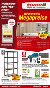 Toom Baumarkt Prospekt 03/01/2026 – 09/01/2026