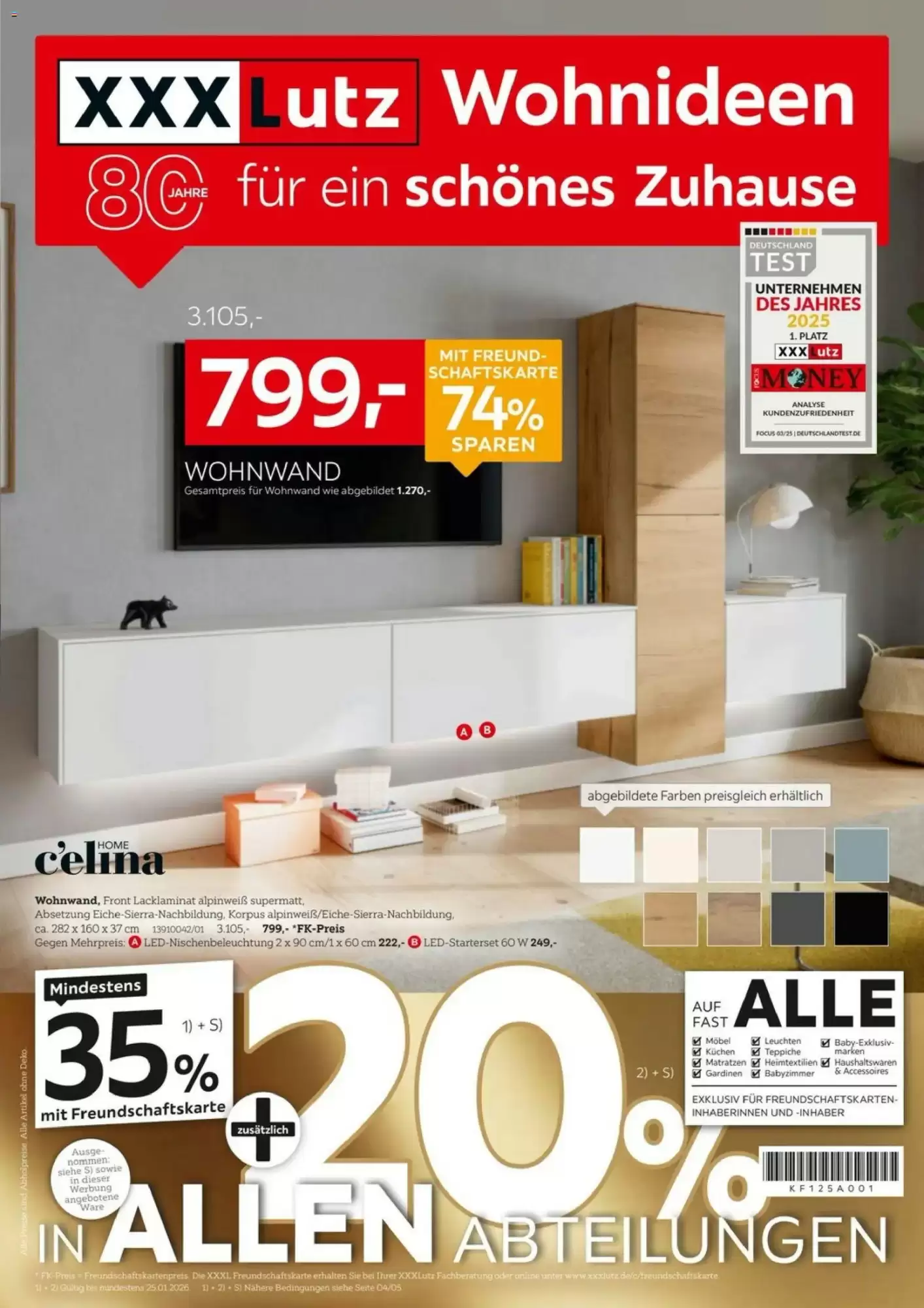 XXXLutz Prospekt 11/01/2026 – 25/01/2026