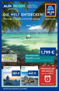 ALDI Nord Reisen Prospekt 01/02/2026 – 28/02/2026