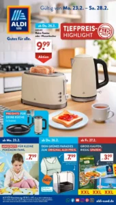 Aldi S&uuml;d Prospekt 23/02/2026 – 01/03/2026
