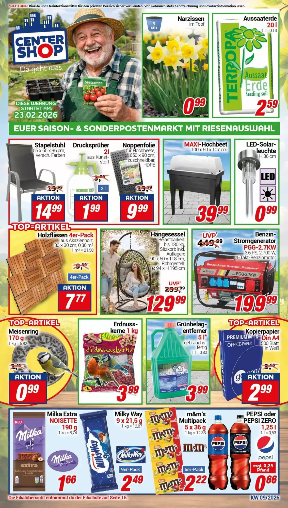 CENTERSHOP Prospekt 28/02/2026 – 06/03/2026