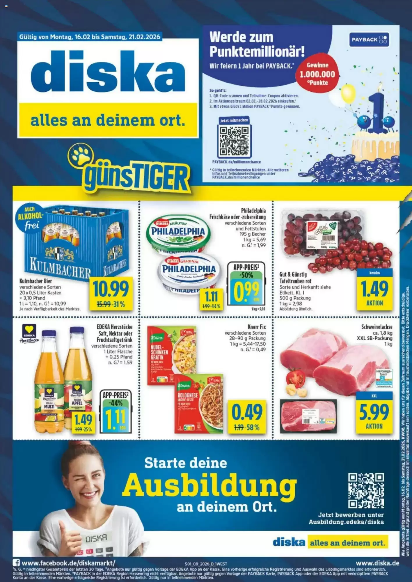 Diska Prospekt 16/02/2026 – 21/02/2026