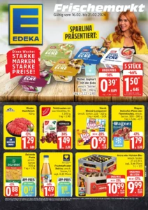 Edeka Frischemarkt Prospekt 16/02/2026 – 21/02/2026