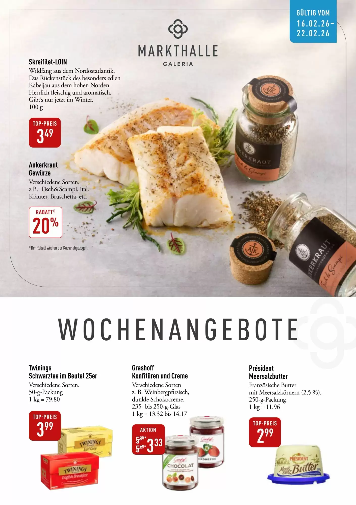 Galeria Markthalle Prospekt 16/02/2026 – 23/02/2026