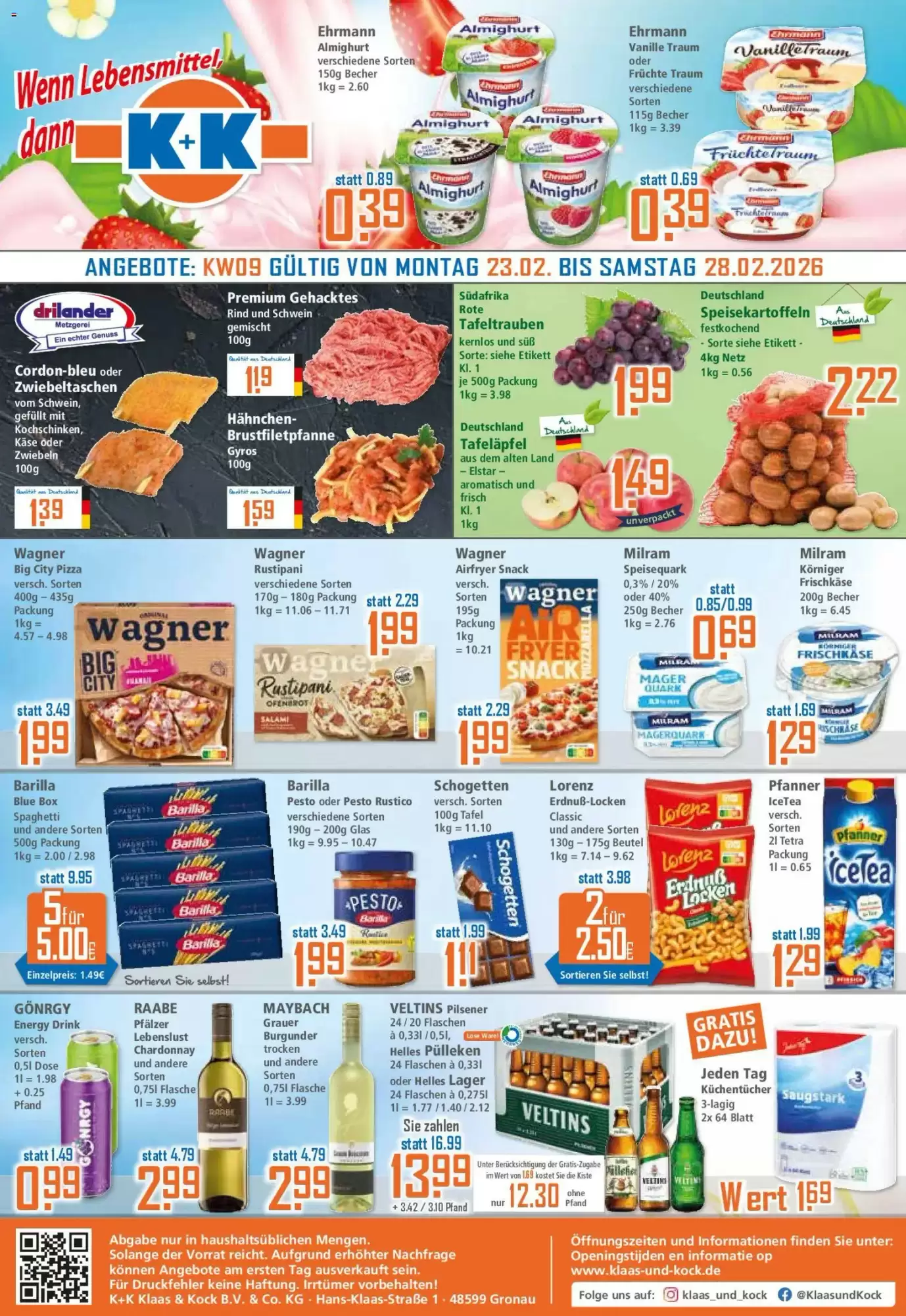 Klaas und Kock Prospekt 23/02/2026 – 28/02/2026