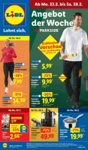 Lidl Prospekt 23/02/2026 – 28/02/2026