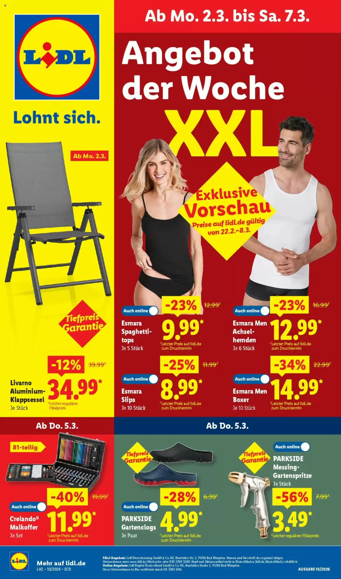 Lidl Prospekt 02/03/2026 – 07/03/2026
