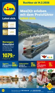 Lidl Reisen Prospekt 14/02/2026 – 15/03/2026