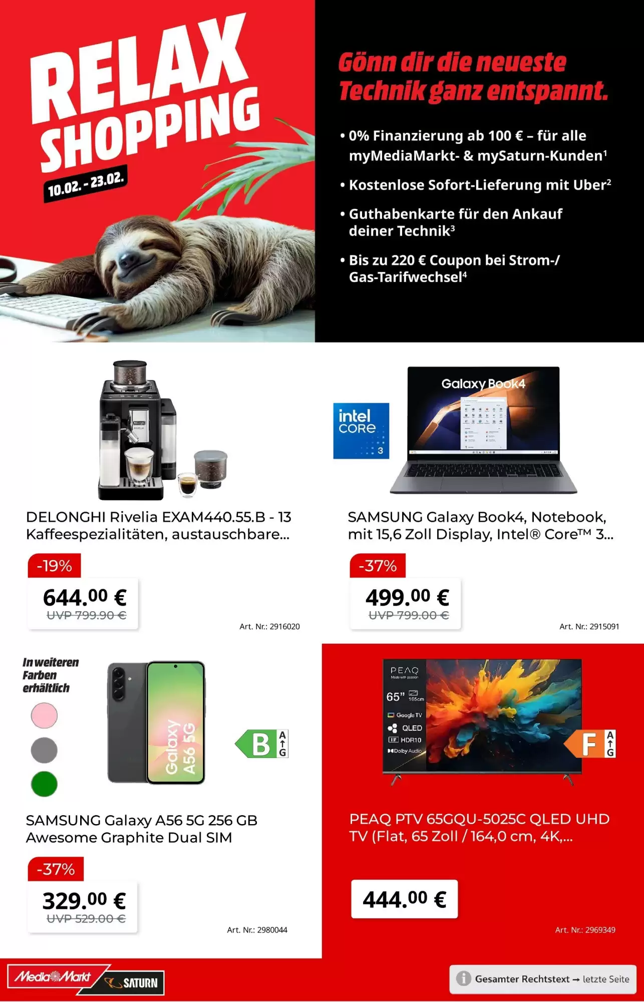 MediaMarkt Prospekt 10/02/2026 – 23/02/2026