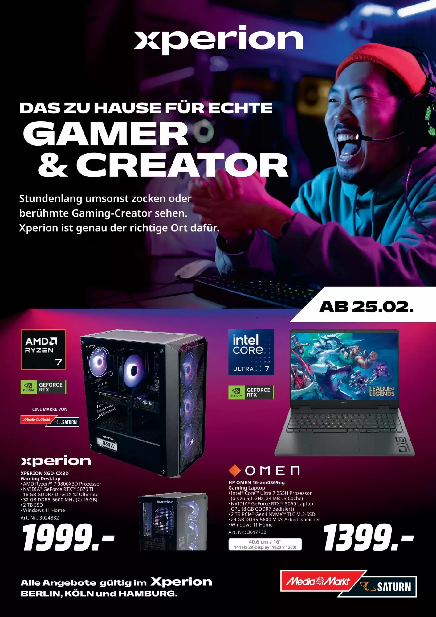 MediaMarkt Prospekt 25/02/2026 – 03/03/2026