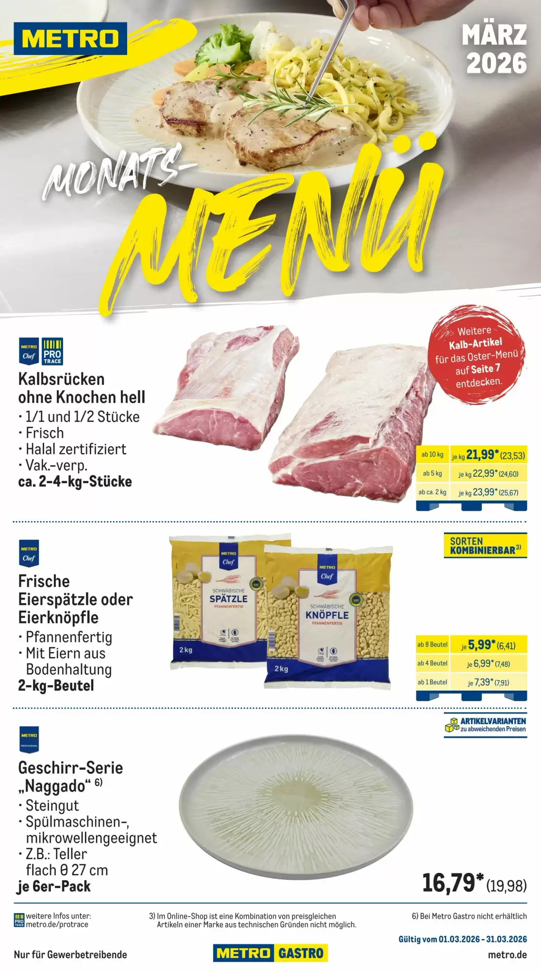 METRO Prospekt 01/03/2026 – 31/03/2026