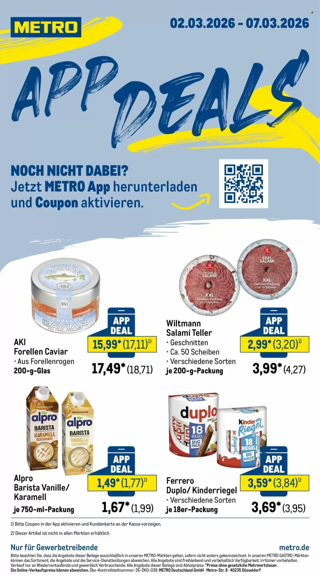 METRO Prospekt 02/03/2026 – 07/03/2026