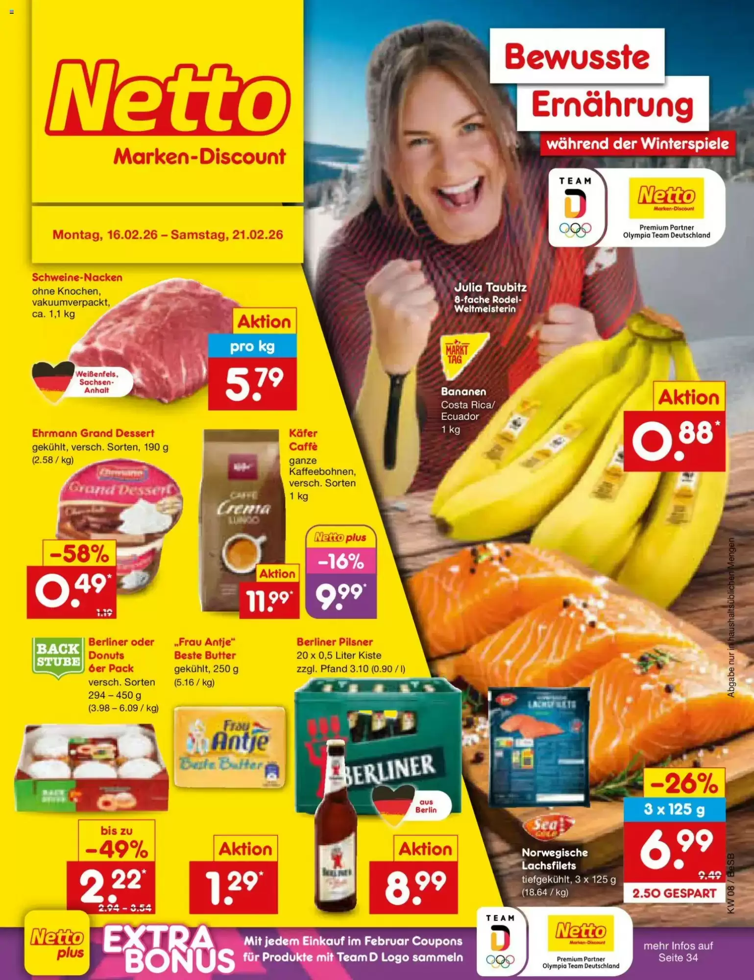 Netto Marken-Discount Prospekt 16/02/2026 – 21/02/2026