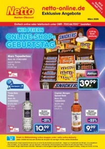 Netto Marken-Discount Prospekt 01/03/2026 – 31/03/2026