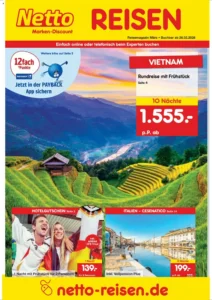 Netto Reisen Prospekt 26/02/2026 – 31/03/2026