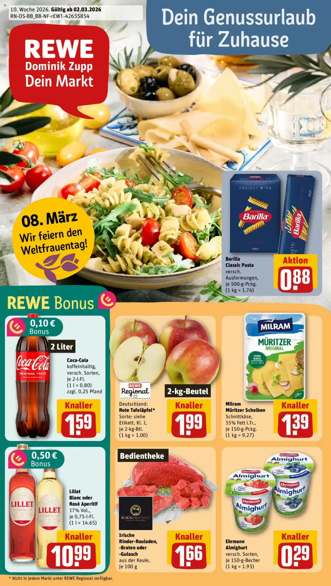 REWE Prospekt 02/03/2026 – 08/03/2026