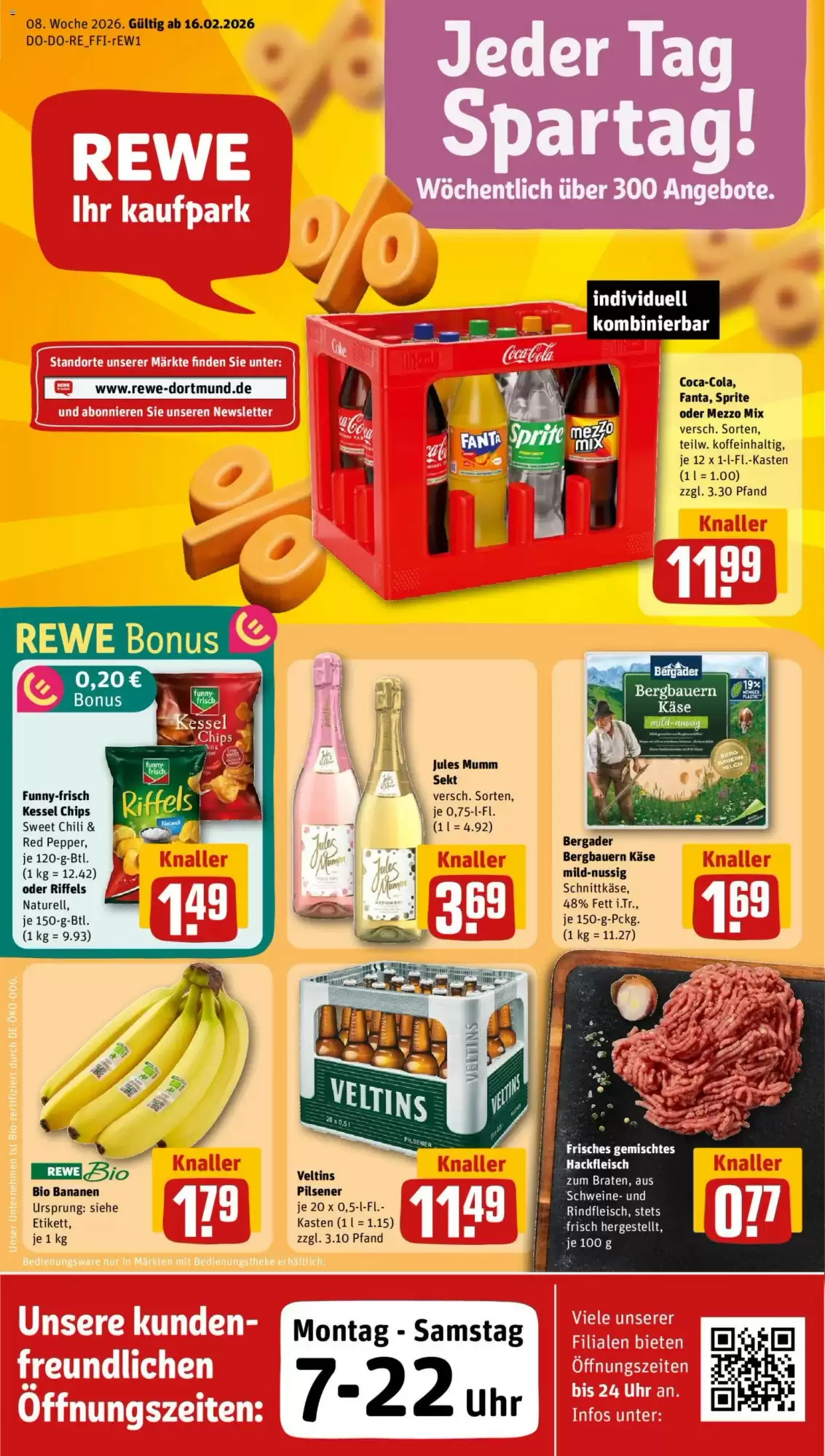 REWE Kaufpark Prospekt 16/02/2026 – 22/02/2026