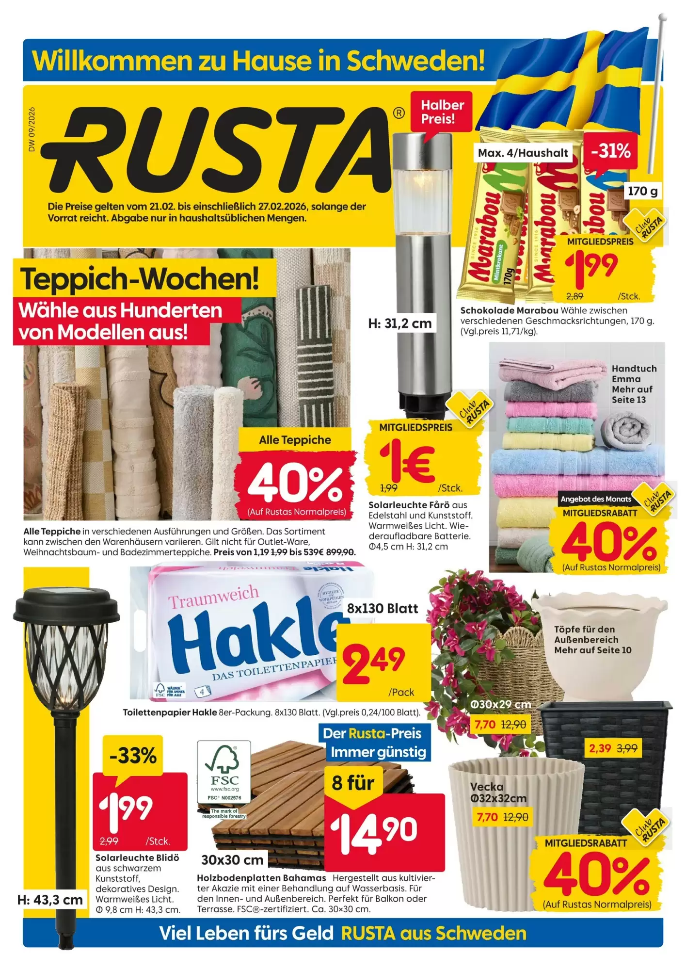 Rusta Prospekt 21/02/2026 – 27/02/2026