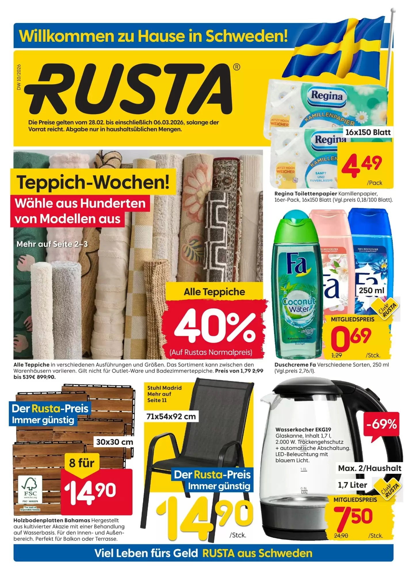 Rusta Prospekt 28/02/2026 – 06/03/2026