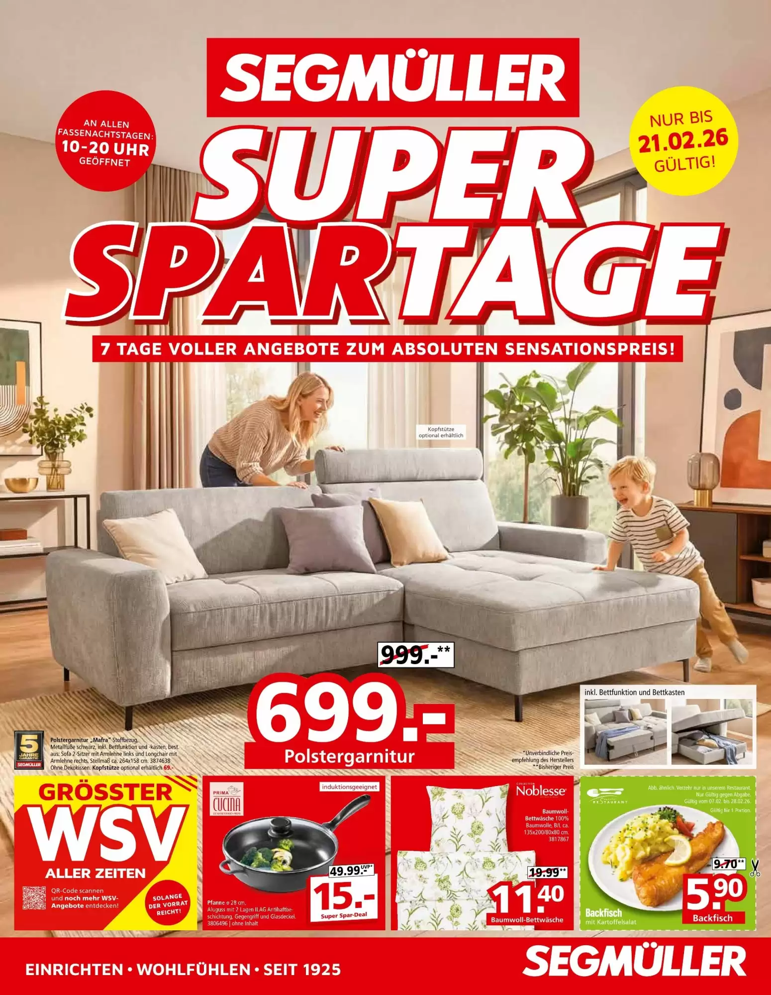 Segm&uuml;ller Prospekt 14/02/2026 – 21/02/2026