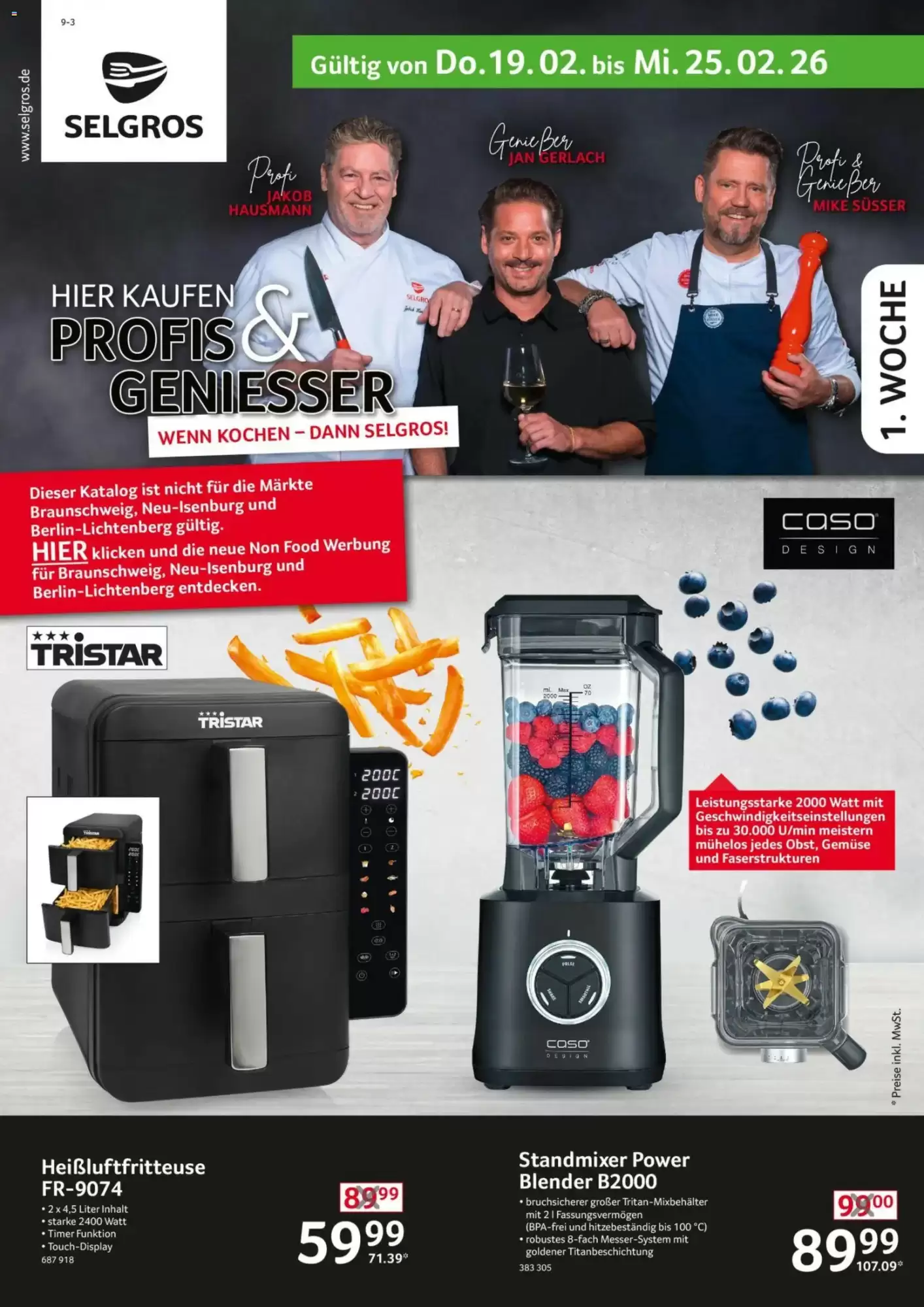 Selgros Prospekt 19/02/2026 – 25/02/2026