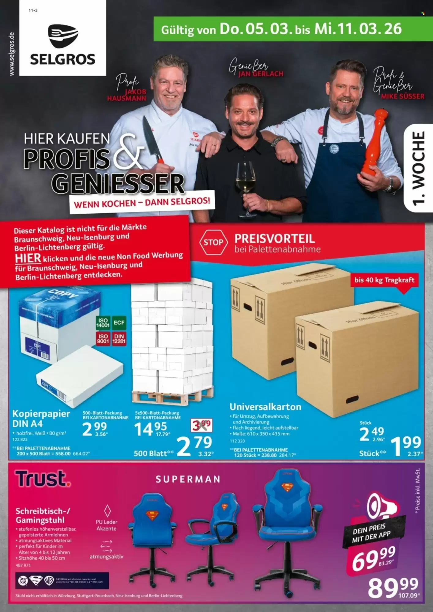 Selgros Prospekt 05/03/2026 – 11/03/2026