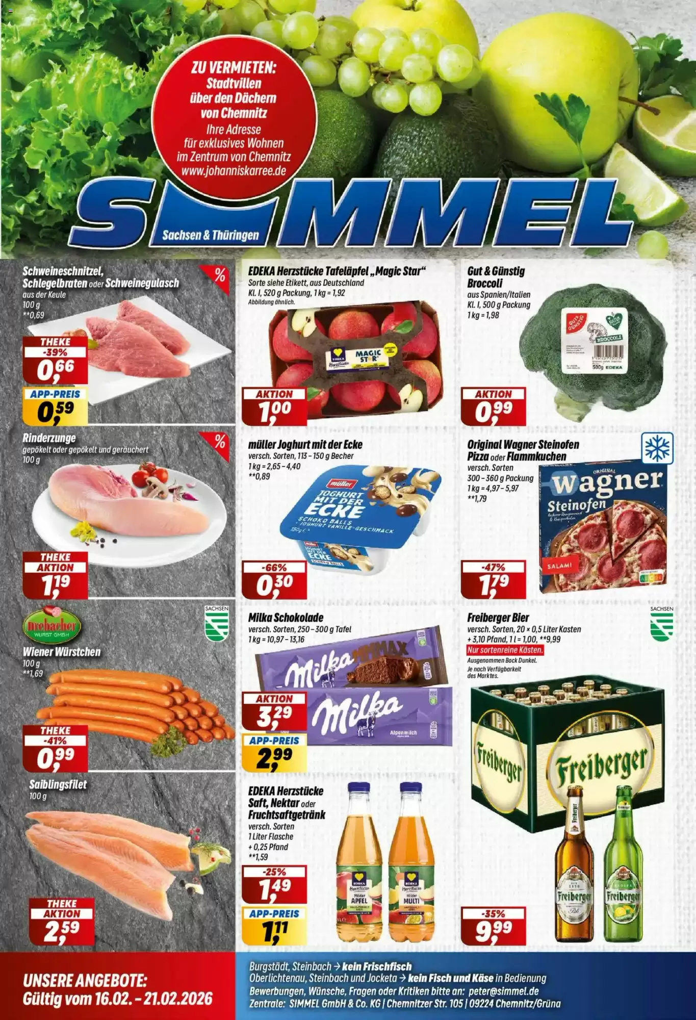 Simmel Prospekt 16/02/2026 – 21/02/2026