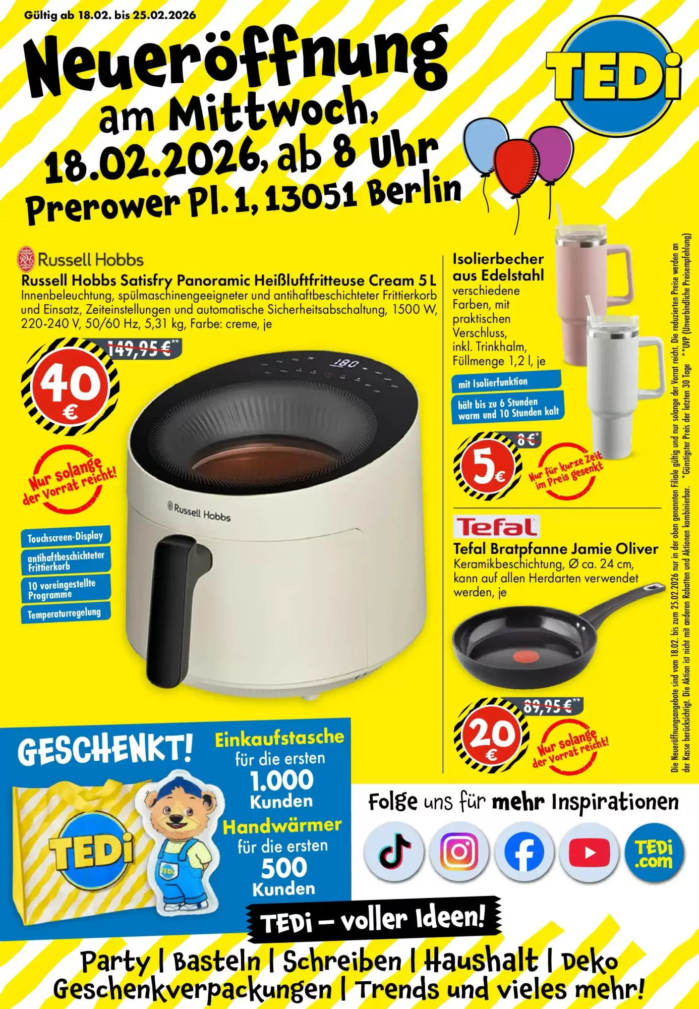 TEDi Prospekt 18/02/2026 – 25/02/2026