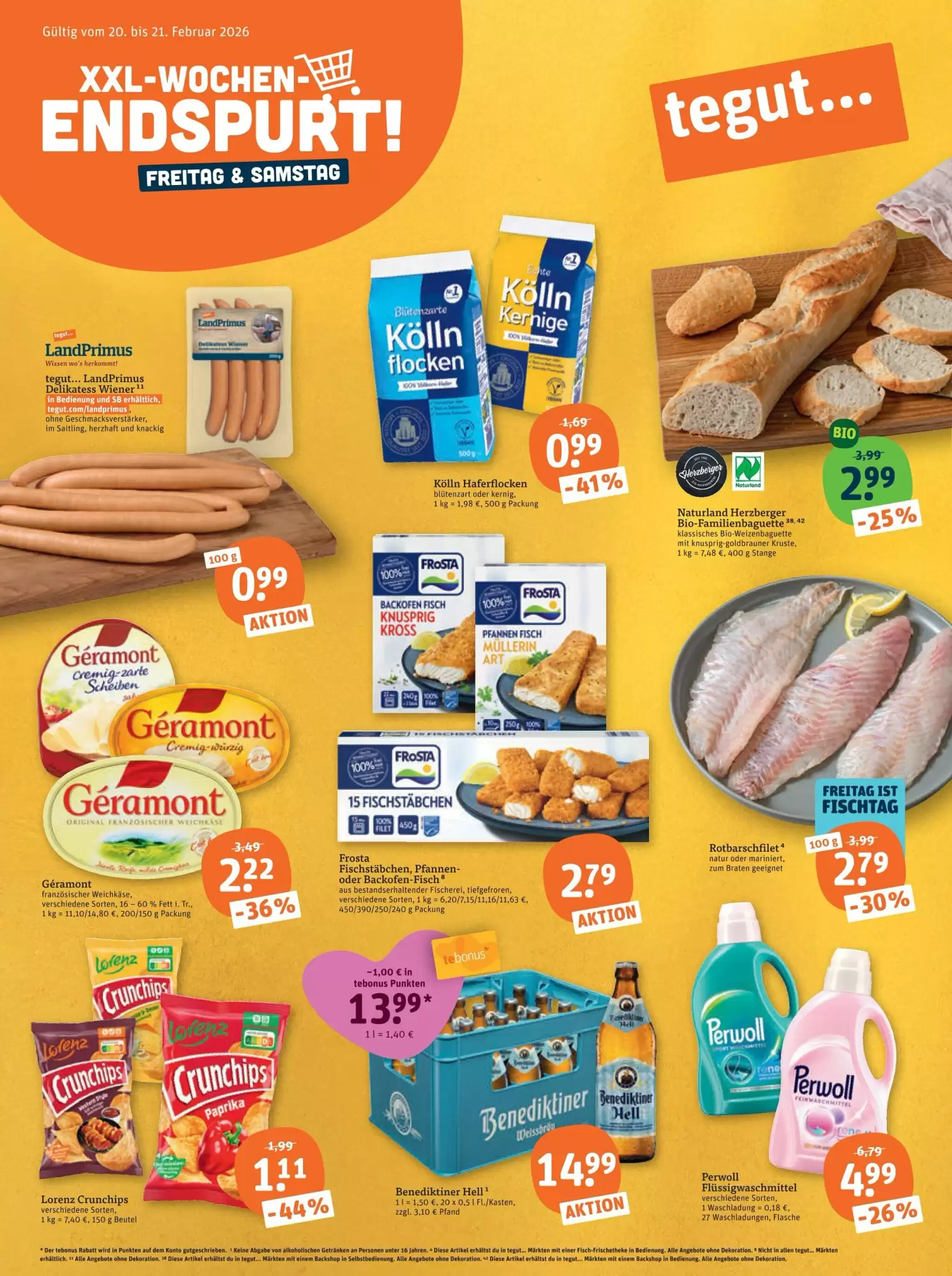 Tegut Prospekt 16/02/2026 – 21/02/2026