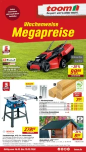 Toom Baumarkt Prospekt 14/02/2026 – 20/02/2026
