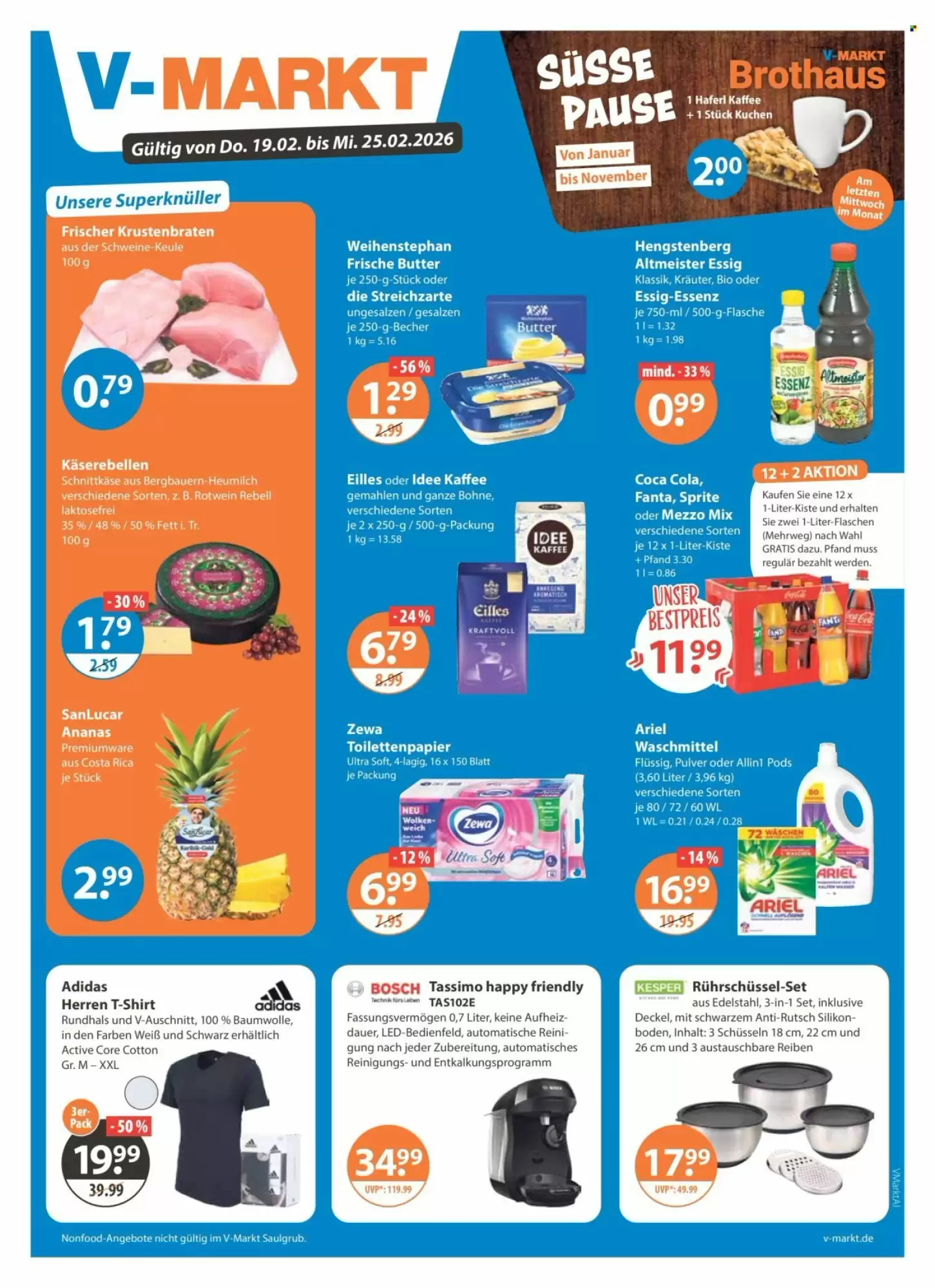 V Markt Prospekt 19/02/2026 – 25/02/2026