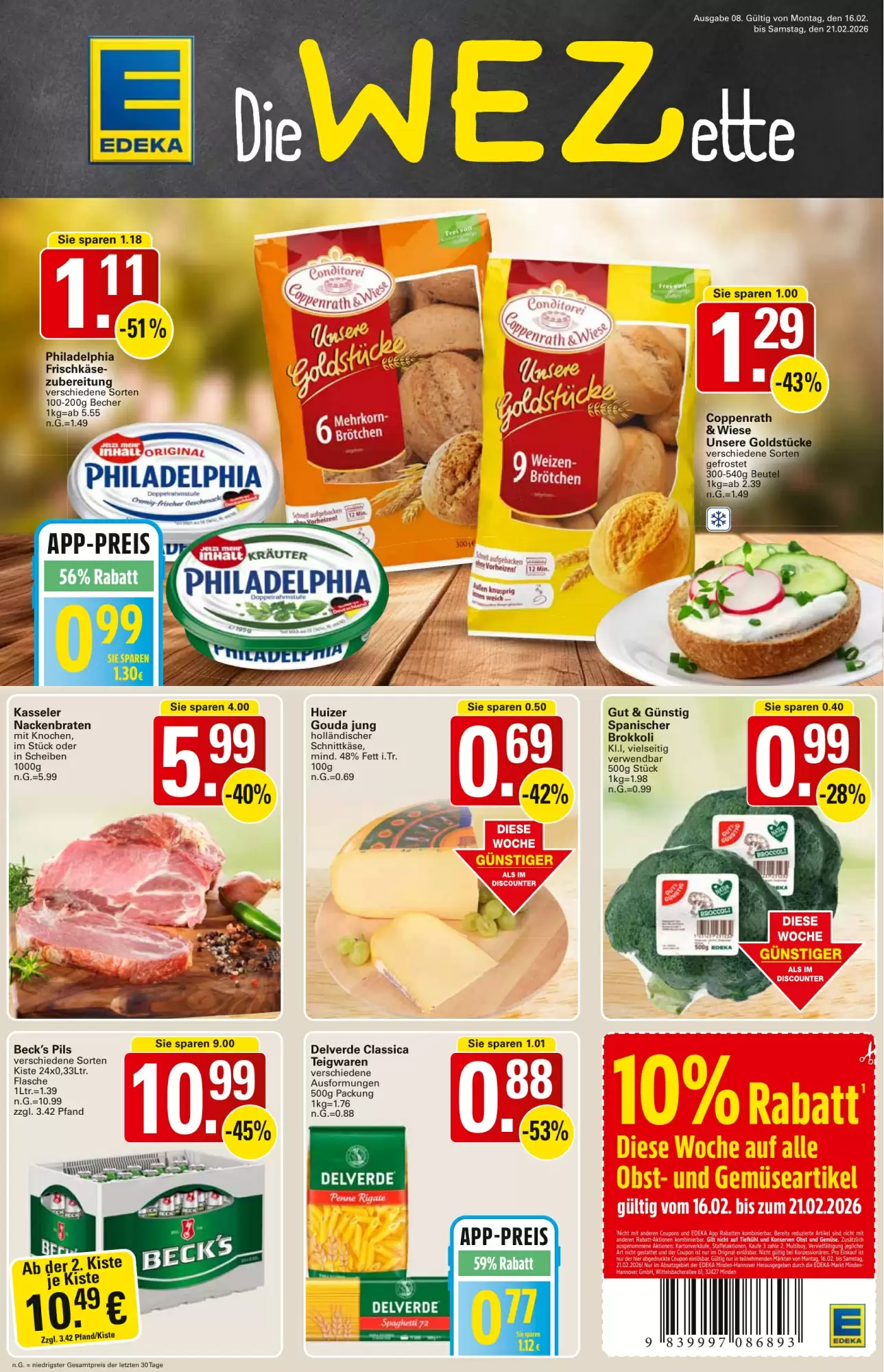 WEZ Prospekt 16/02/2026 – 21/02/2026