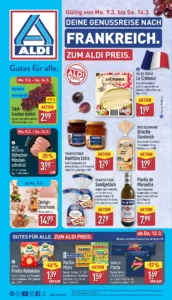 Aldi Nord Prospekt 09/03/2026 – 14/03/2026