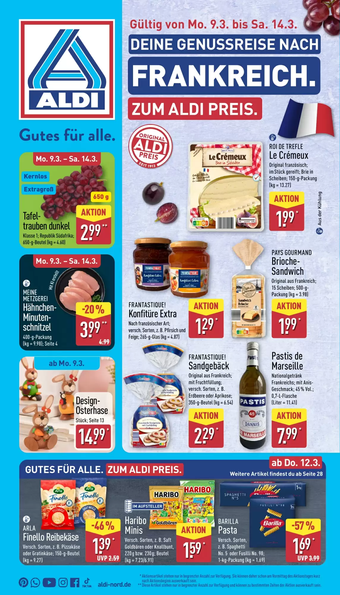 Aldi Nord Prospekt 09/03/2026 – 14/03/2026