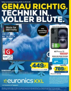 Euronics XXL Prospekt 28/02/2026 – 06/03/2026