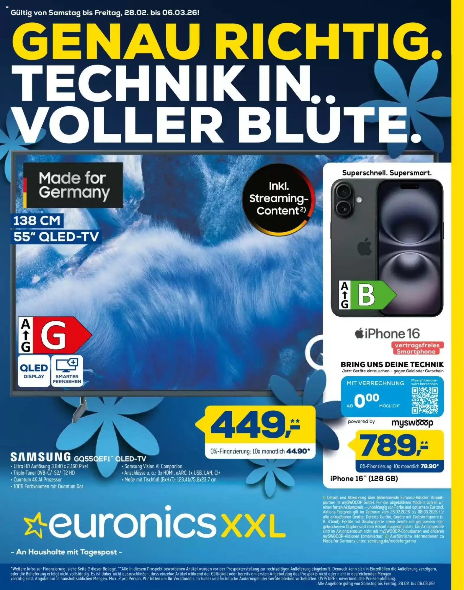 Euronics XXL Prospekt 28/02/2026 – 06/03/2026