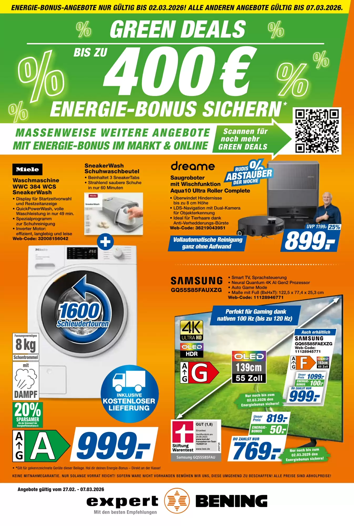 Expert Bening Prospekt 27/02/2026 – 07/03/2026