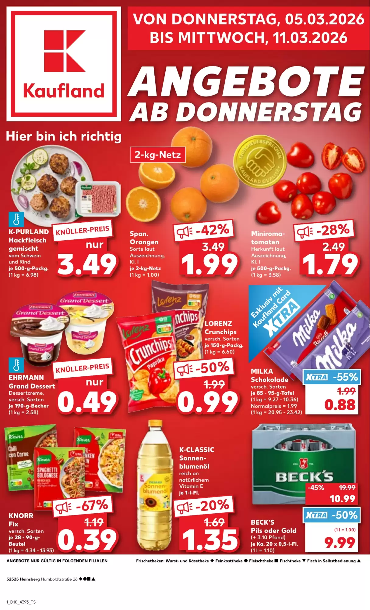 Kaufland Prospekt 05/03/2026 – 11/03/2026