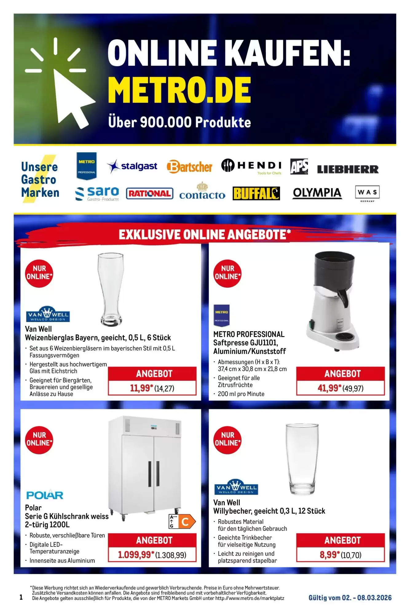 METRO Prospekt 02/03/2026 – 07/03/2026