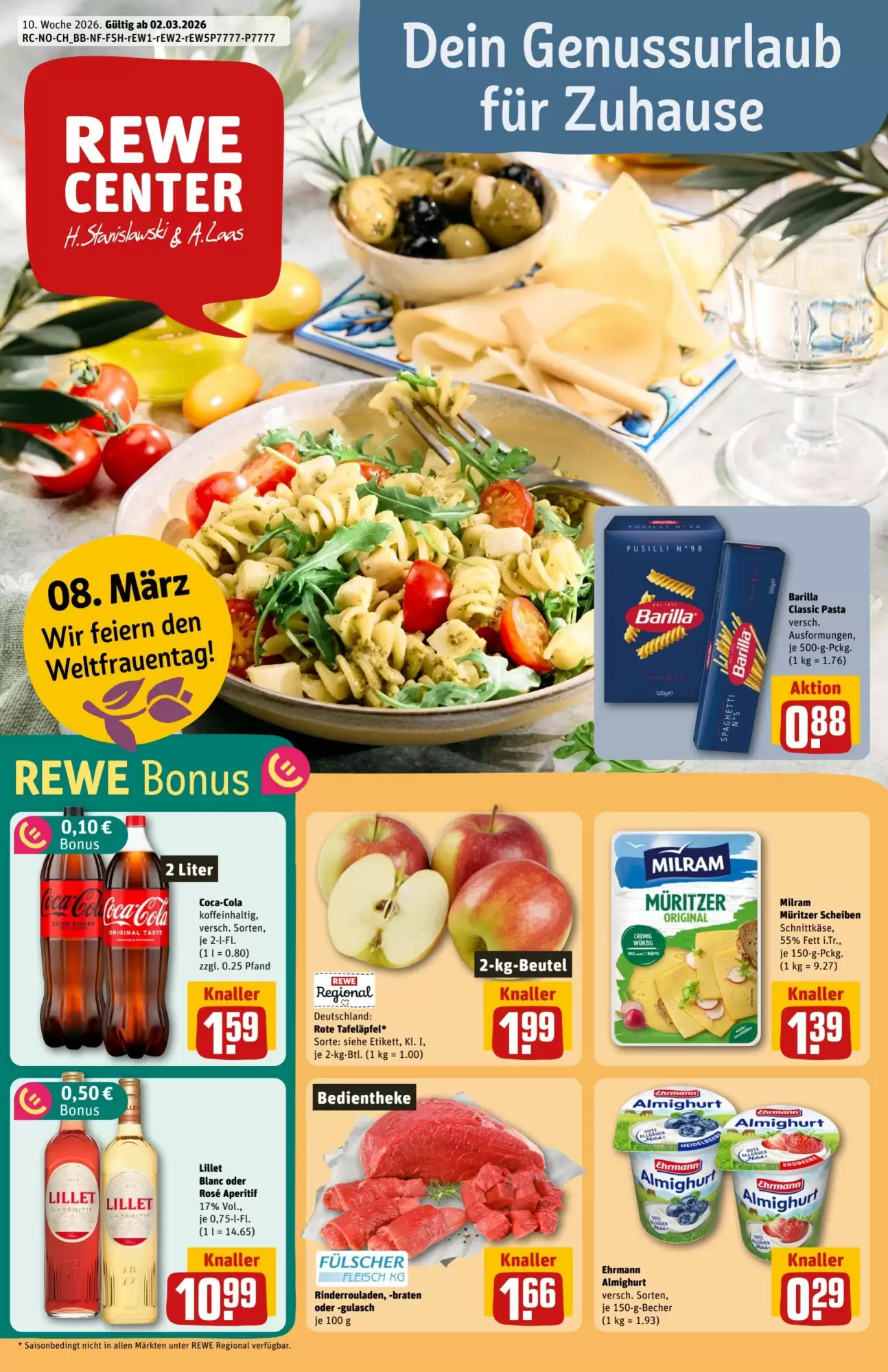 REWE Center Prospekt 02/03/2026 – 08/03/2026