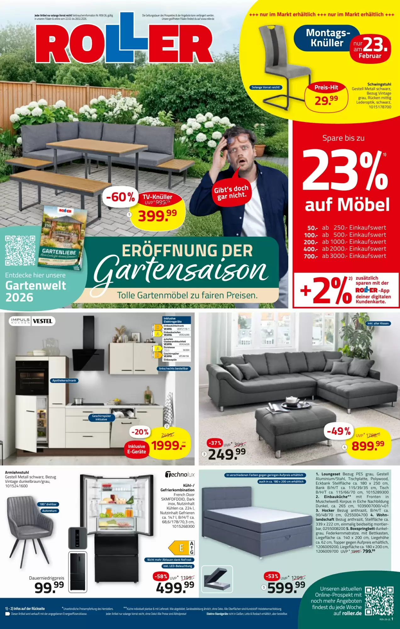 ROLLER Prospekt 01/03/2026 – 07/03/2026