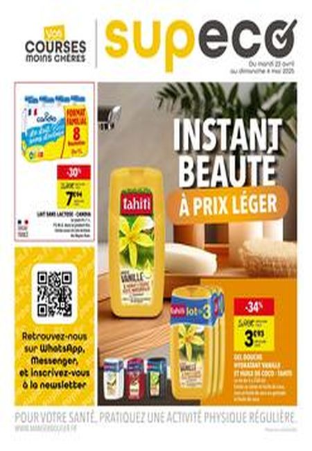 Catalogue Supeco 22/04/2025 – 04/05/2025