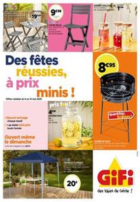 Catalogue Gifi 06/05/2025 – 14/05/2025